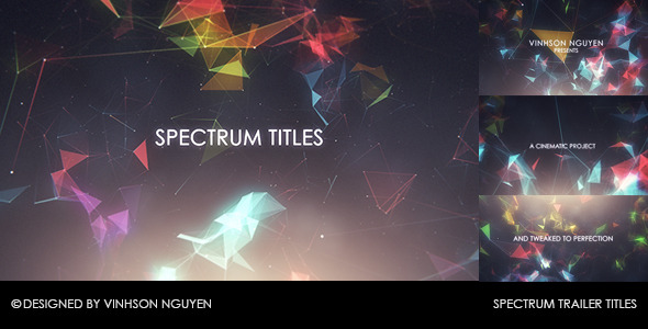 Spectrum Trailer Titles - Download Videohive 7708996