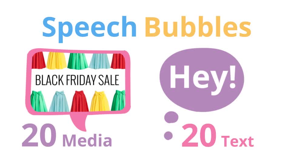 Speech Bubble Videohive 19805066 After Effects Image 1