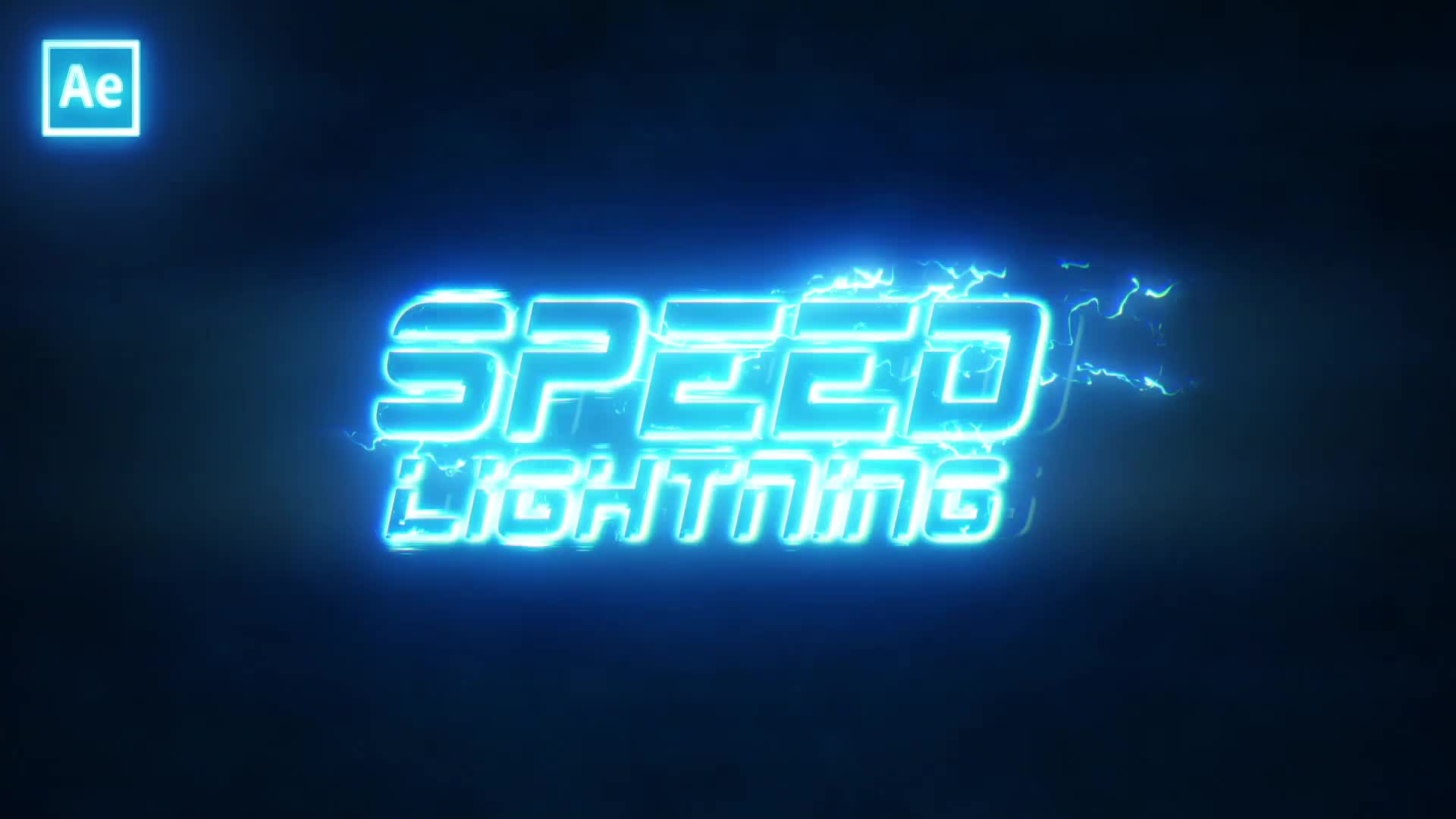Speed Lightning Intro Logo Videohive 37345376 After Effects Image 1