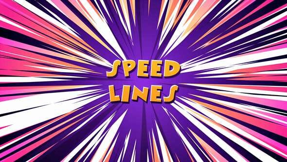 Speed Lines Backgrounds - Videohive 23926618 Download