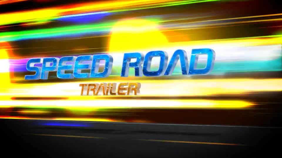 Speed Road Trailer Videohive 7997722 After Effects Image 2