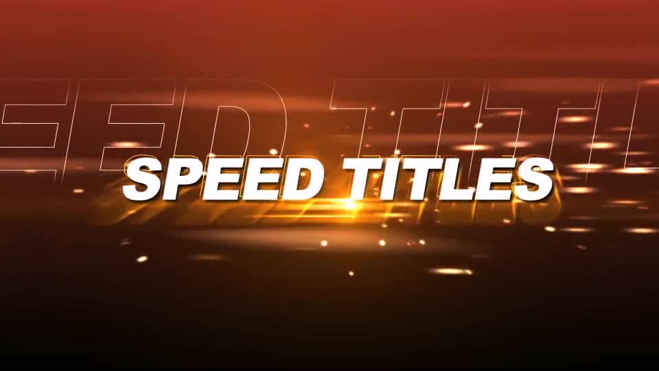 Speed Titles Videohive 10556729 After Effects Image 2