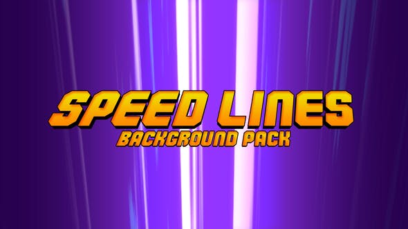 Speedlines Background Pack - Videohive Download 28568874