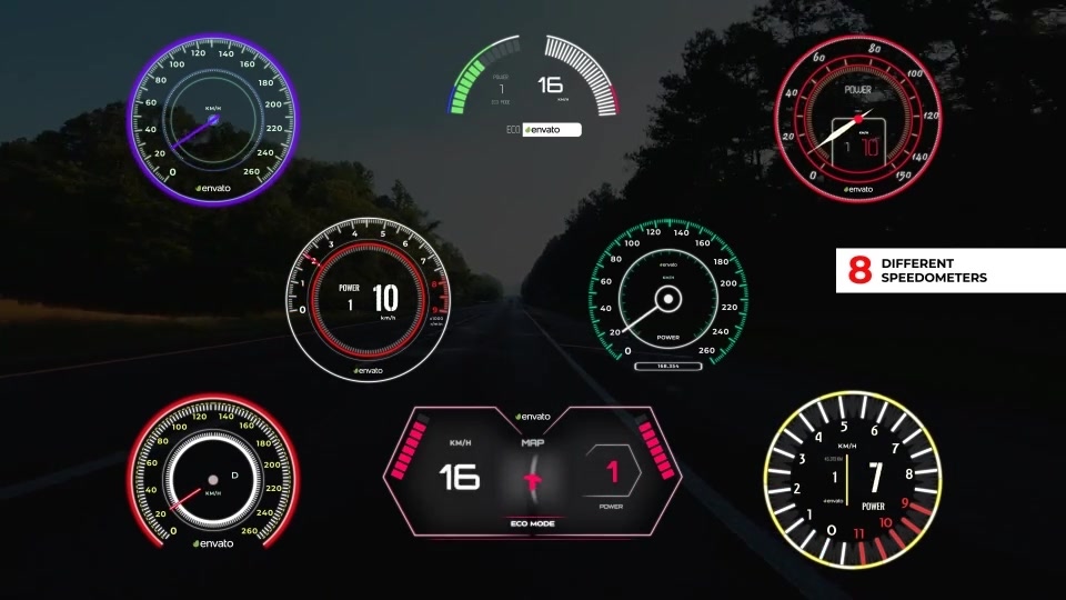 Speedometer Pack Videohive 39136949 After Effects Image 2