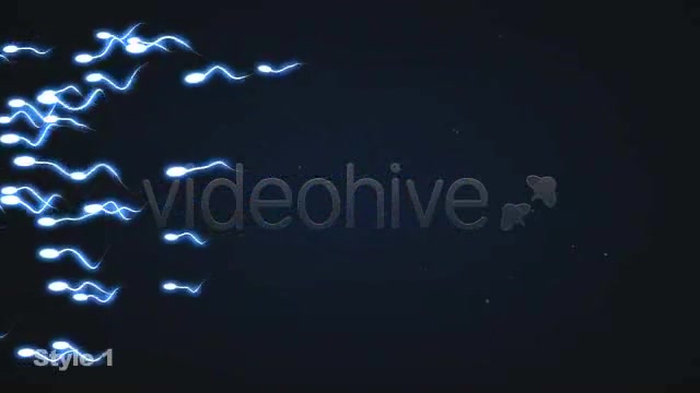 Sperm Swimming 3 Different Styles Looping Videohive 2021287 Motion Graphics Image 3
