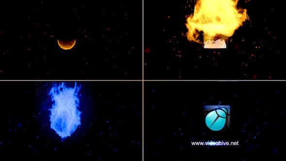 Sphere Fire Logo Reveal V2 - Videohive Download 12213462