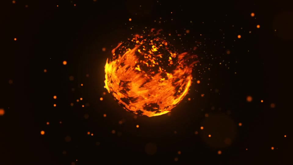 Sphere Fire Logo Reveal V3 Videohive 14277015 After Effects Image 5