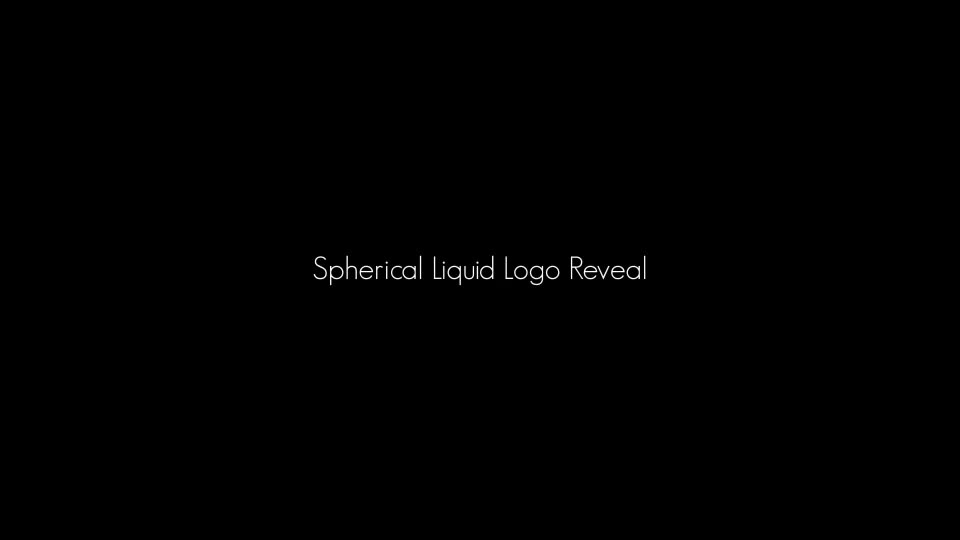 Spherical Liquid Logo Reveal Premiere Pro Videohive 22633678 Premiere Pro Image 1