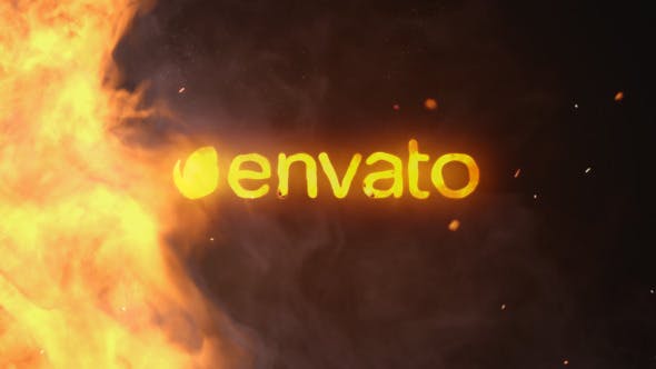 Spinning Fire Logo Reveal - Download 11718280 Videohive
