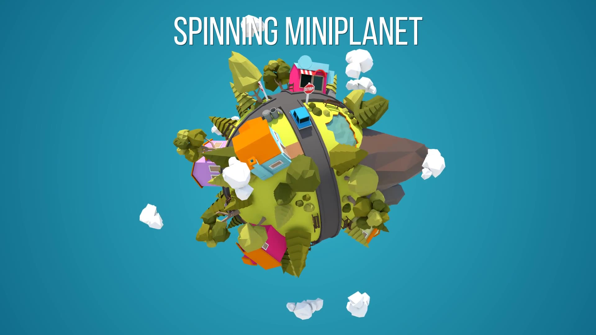 Spinning Tiny Planet (4K) - Download Videohive 20983071