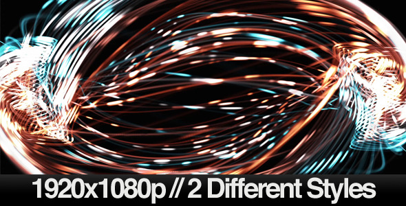Spiral Electric Lines Background Series of 2 - Download Videohive 506975