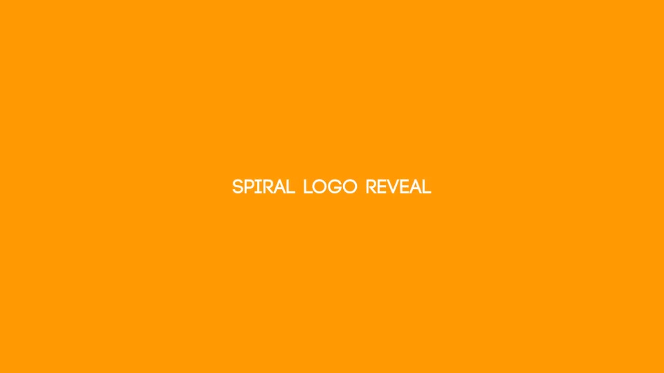 Spiral Logo Reveal Videohive 21935375 After Effects Image 2