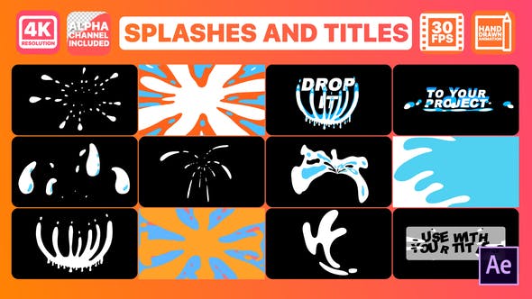 Splash And Titles | After Effects - 26283488 Videohive Download
