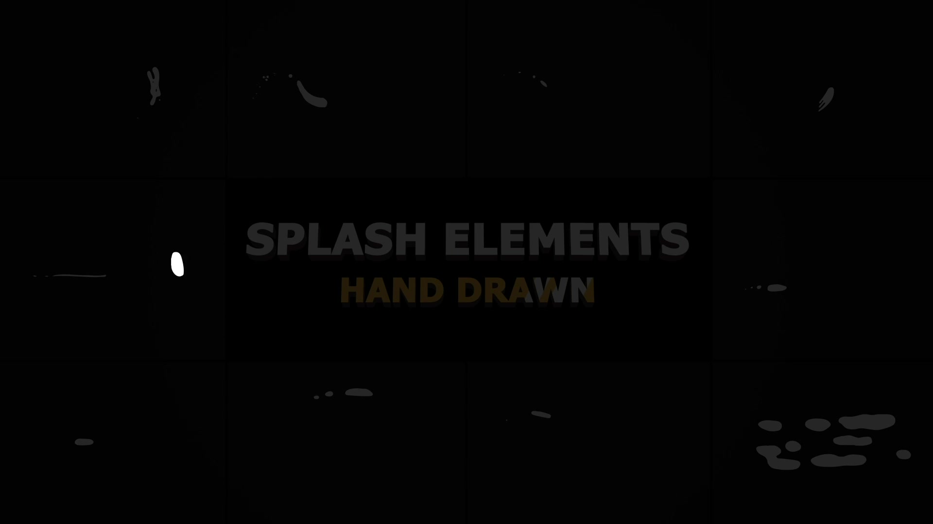 Splash Animated Elements | DaVinci Resolve Videohive 33849263 DaVinci Resolve Image 5