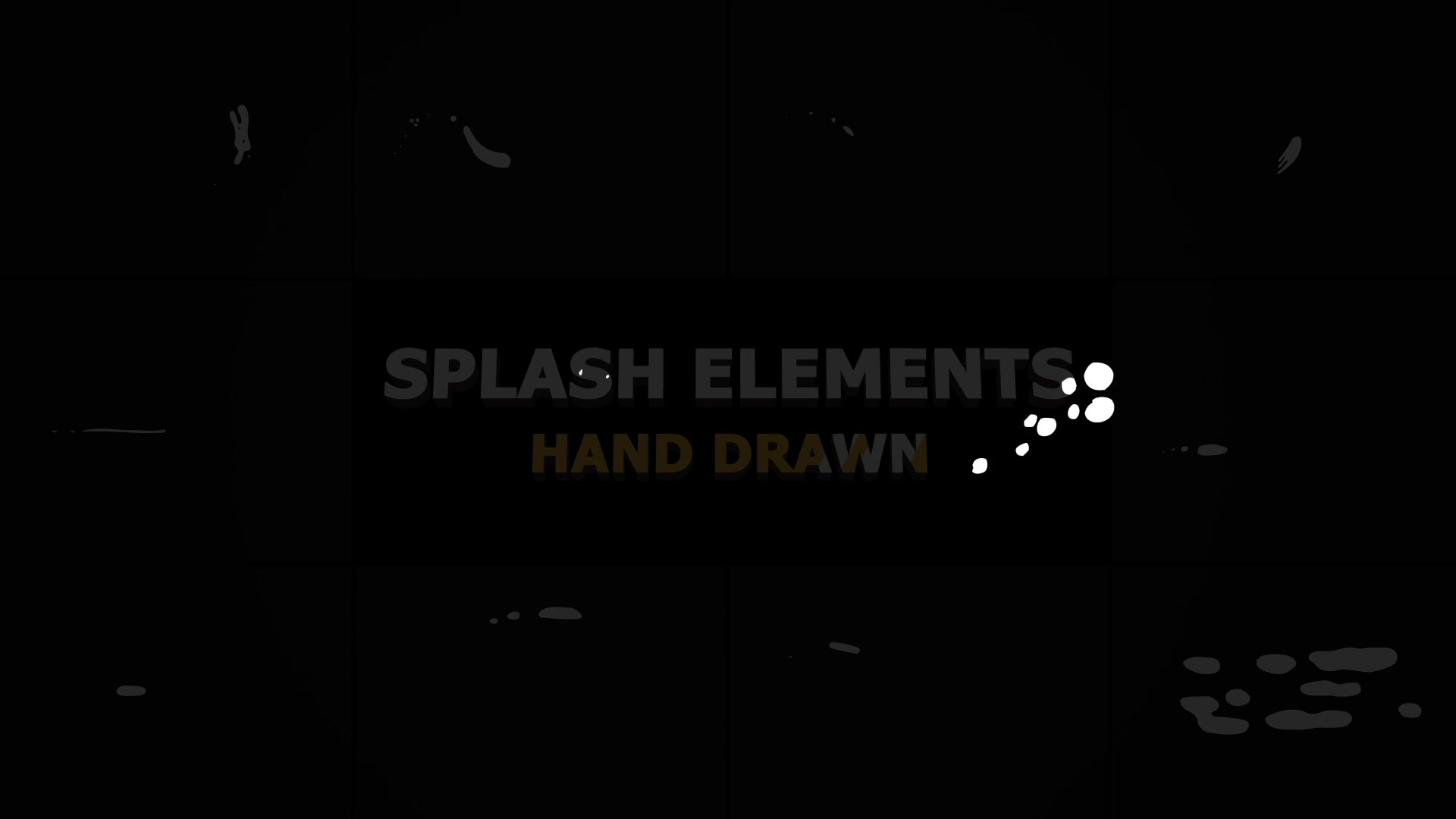 Splash Animated Elements | DaVinci Resolve Videohive 33849263 DaVinci Resolve Image 6