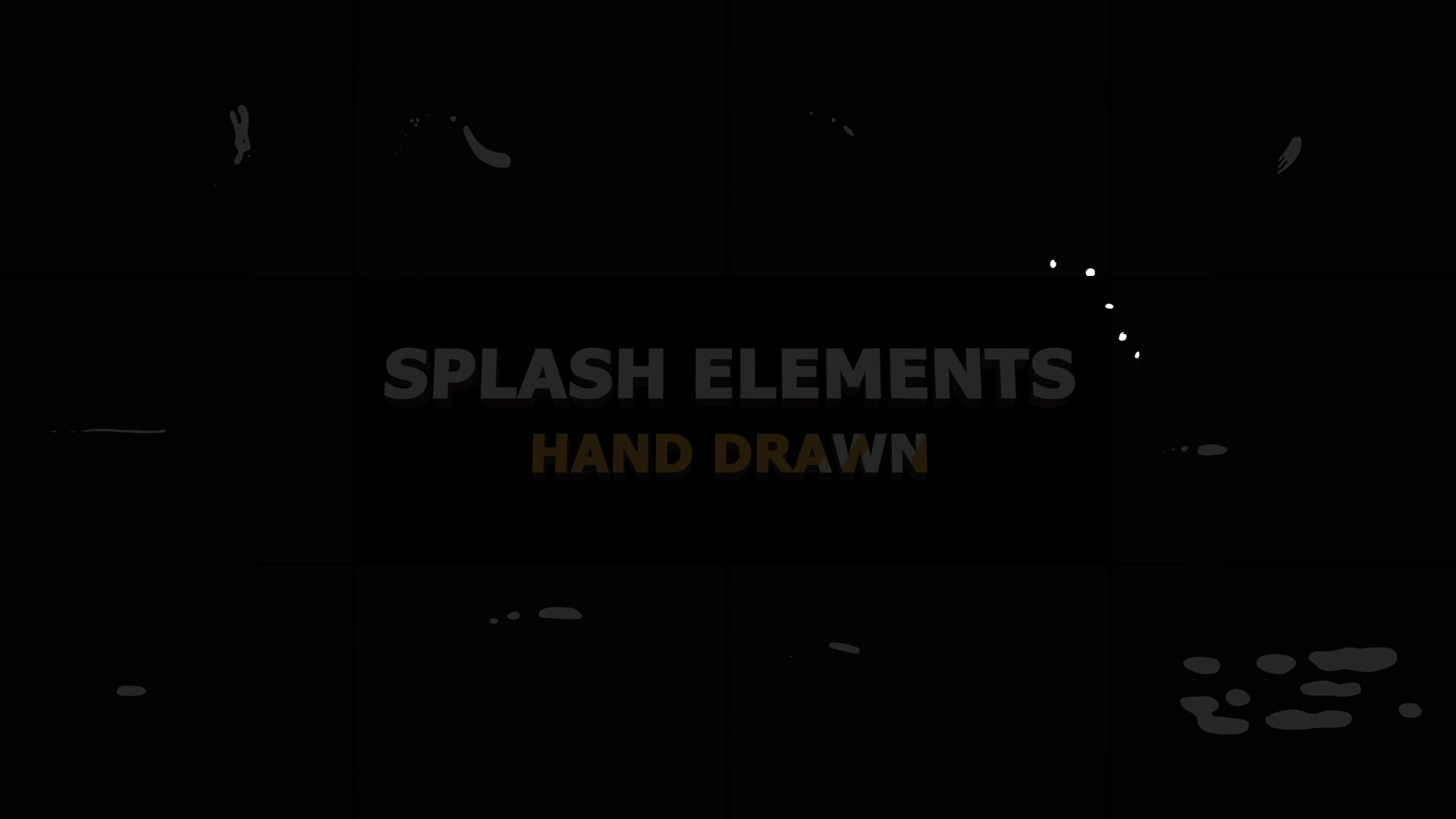 Splash Animated Elements | DaVinci Resolve Videohive 33849263 DaVinci Resolve Image 7