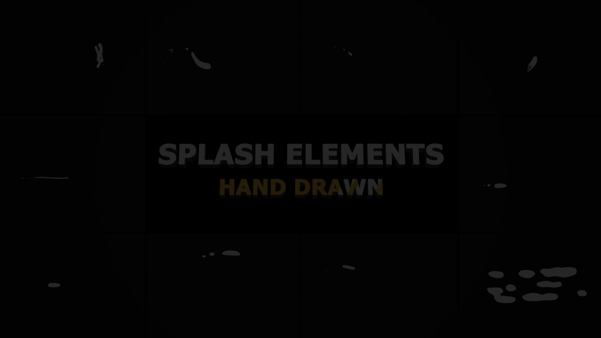 Splash Animated Elements | DaVinci Resolve Videohive 33849263 DaVinci Resolve Image 8