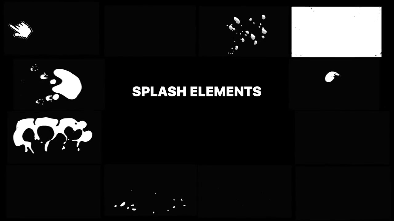 Splash Elements | Final Cut Videohive 23511898 Apple Motion Image 2