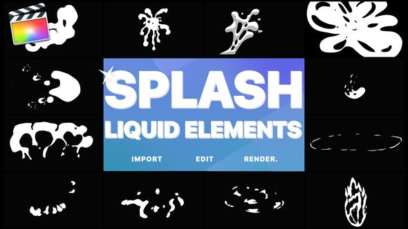 Splash Elements | Final Cut - Videohive 23511898 Download