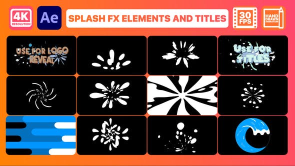 Splash FX Pack | After Effects - Videohive Download 31621611
