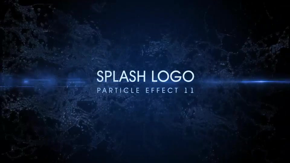 Splash Logo Particle Effect 11 - Download Videohive 13500698