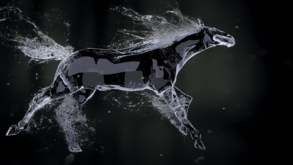 Splashing Horse Logo Reveal Videohive 20457656 After Effects Image 3