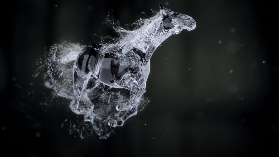 Splashing Horse Logo Reveal Videohive 20457656 After Effects Image 4