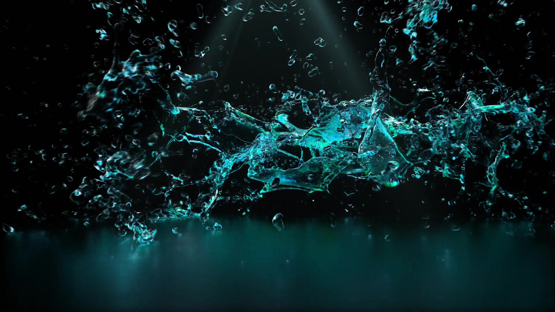 Splashing Water Logo Reveal Videohive 31941717 After Effects Image 8