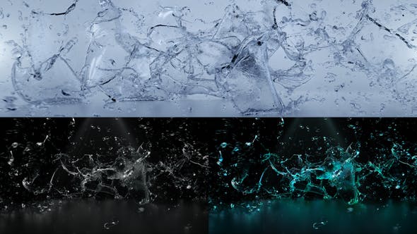 Splashing Water Logo Reveal - Download 31941717 Videohive