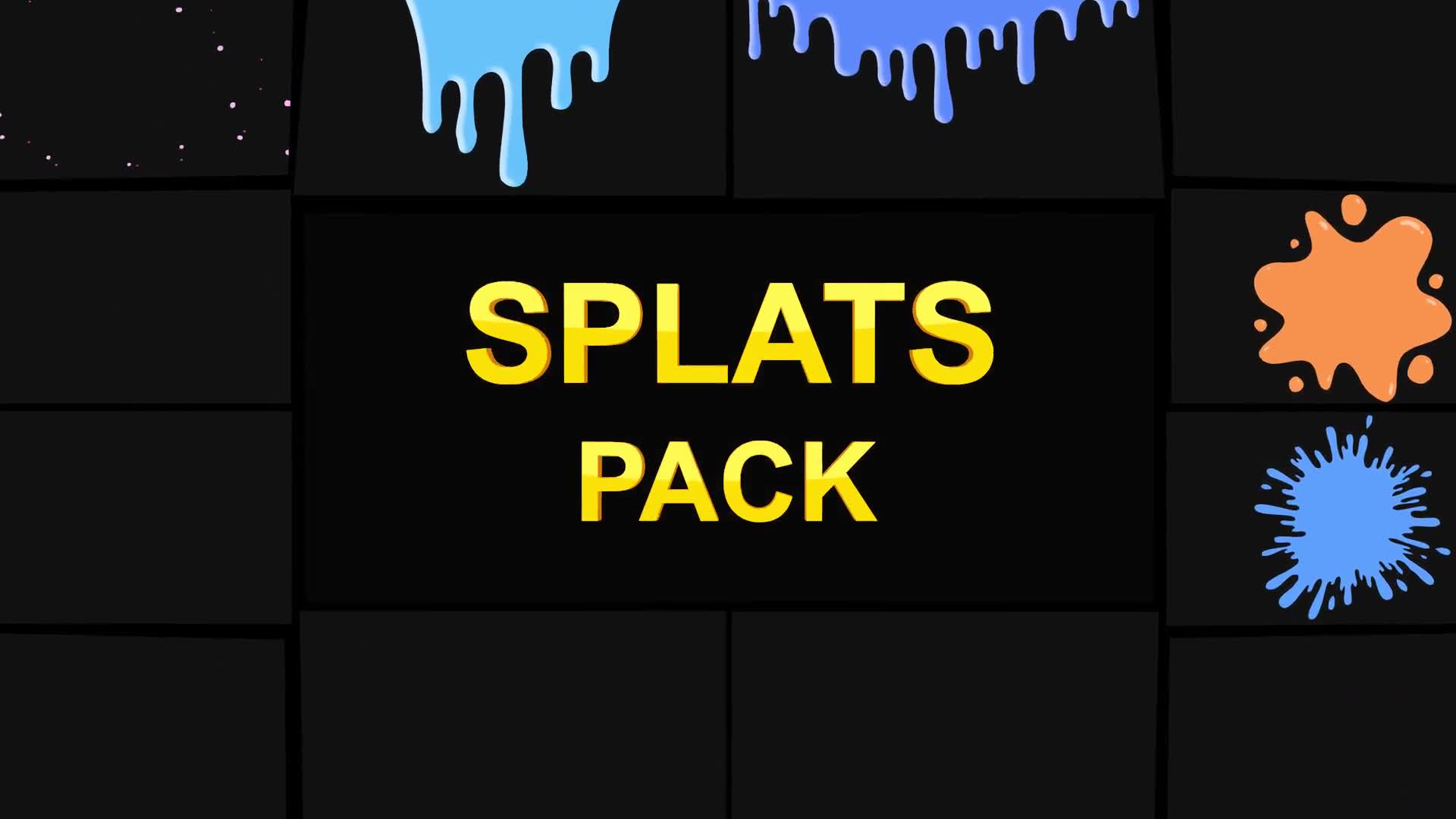 Splats Pack | Premiere Pro MOGRT Videohive 25997050 Premiere Pro Image 2