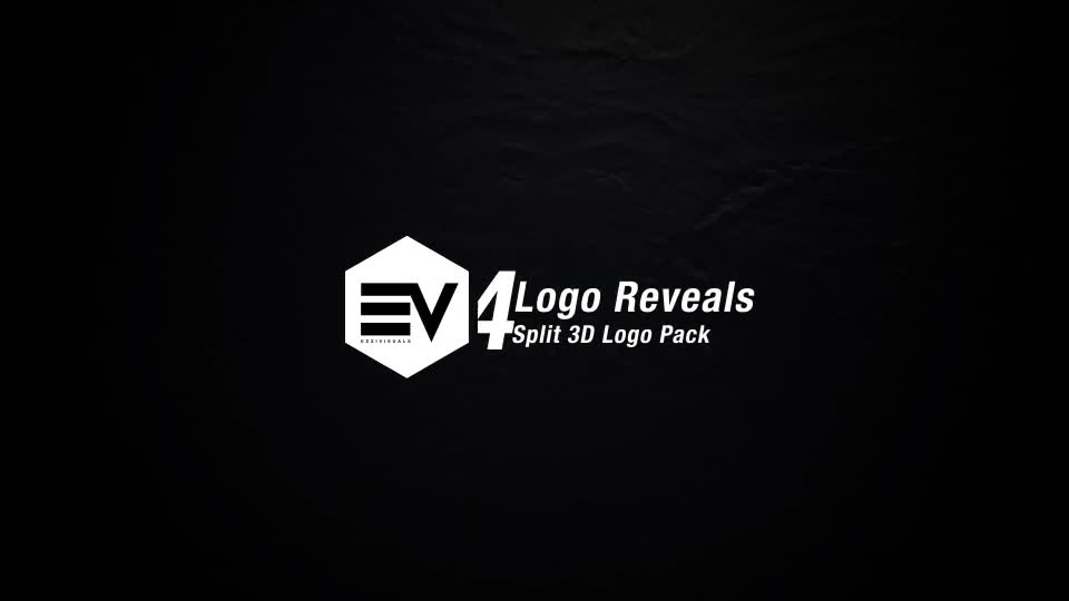 Split 3D Logo Reveal Pack Videohive 25745190 After Effects Image 1
