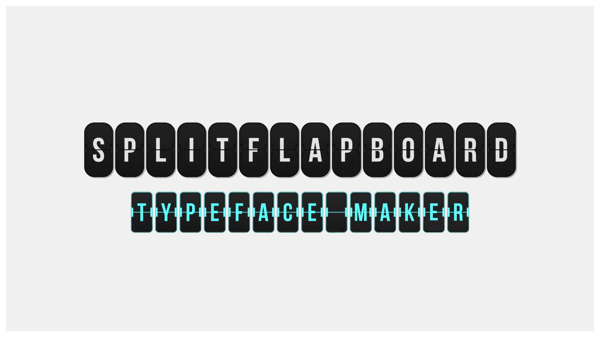 Split Flab Board Typeface Maker Videohive 25946373 Premiere Pro Image 3