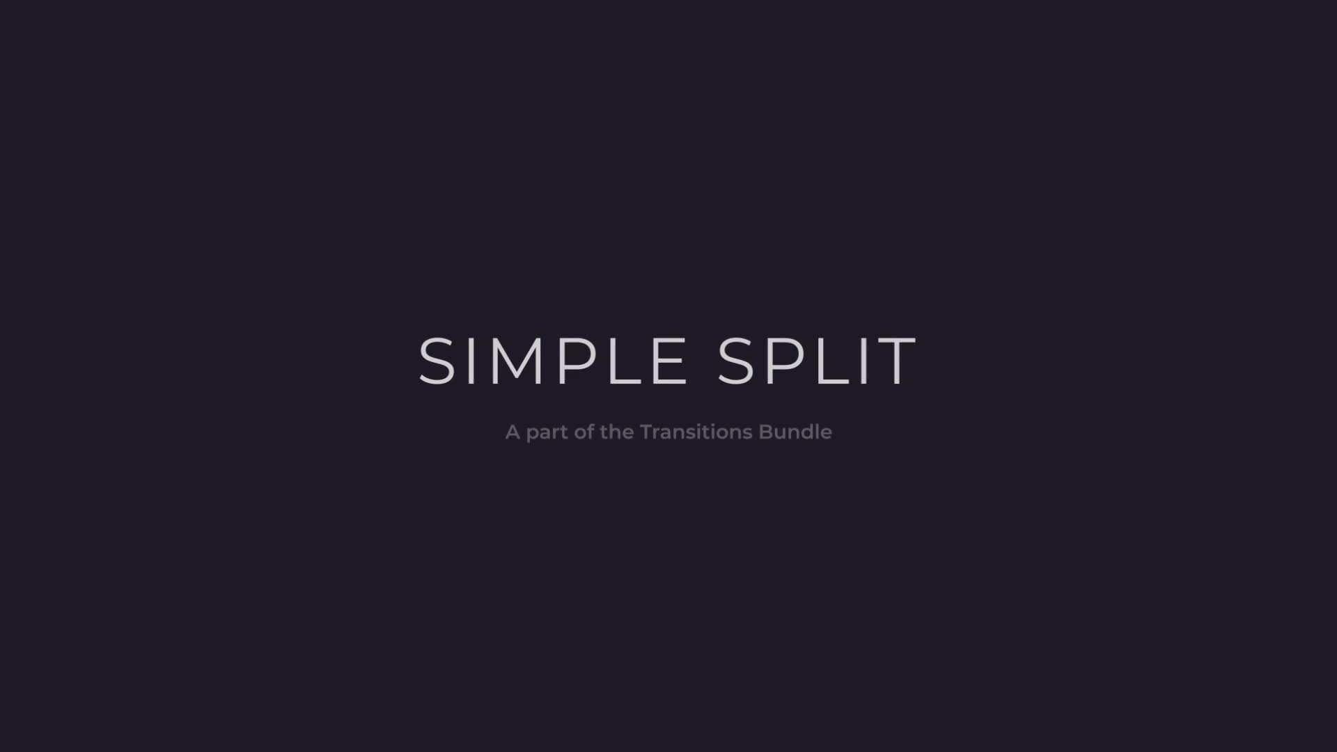 Split Transitions Videohive 37576018 After Effects Image 1