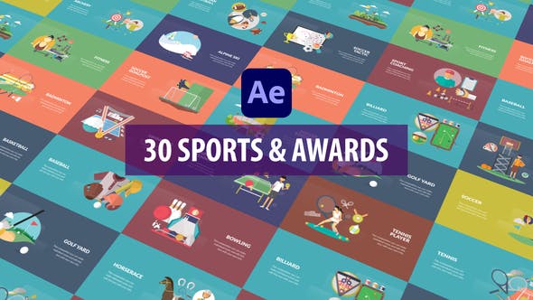 Sport and Awards Animation | After Effects - Videohive 33754744 Download