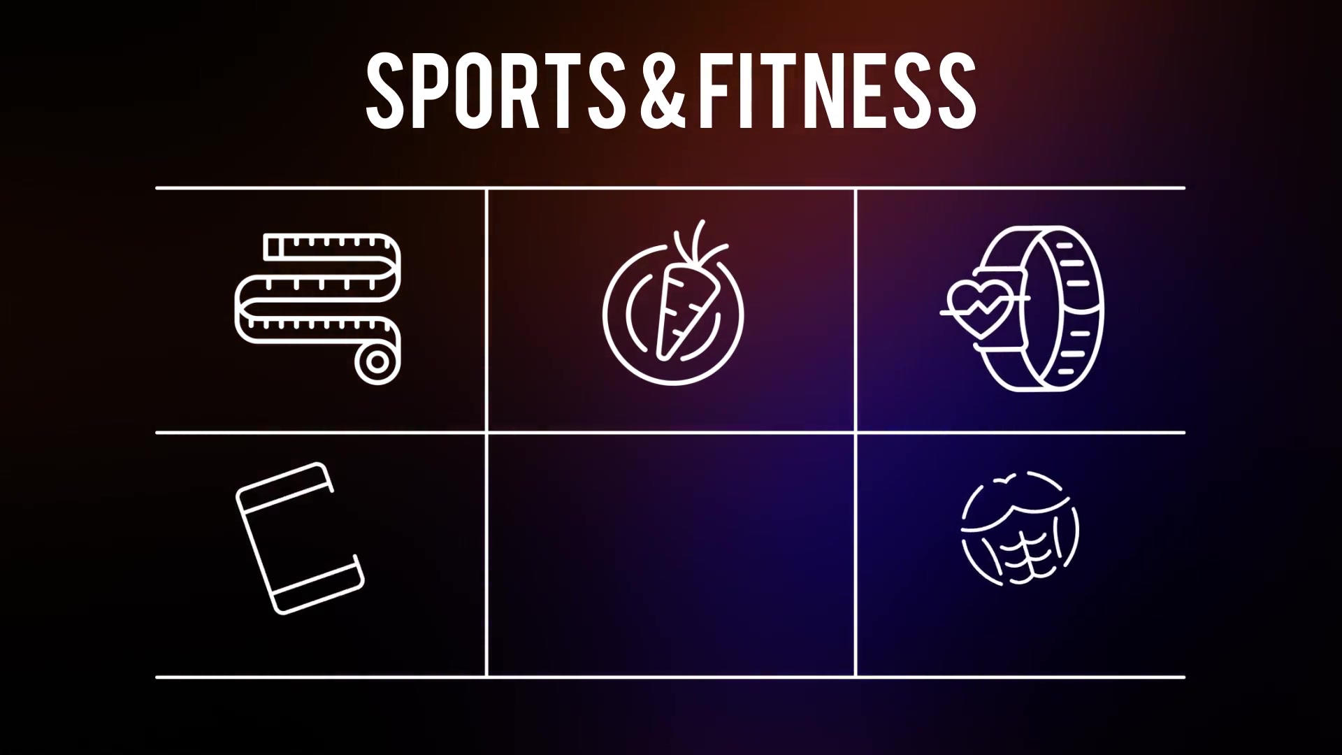 Sport And Fitness 25 Outline Icons - Download Videohive 23195601