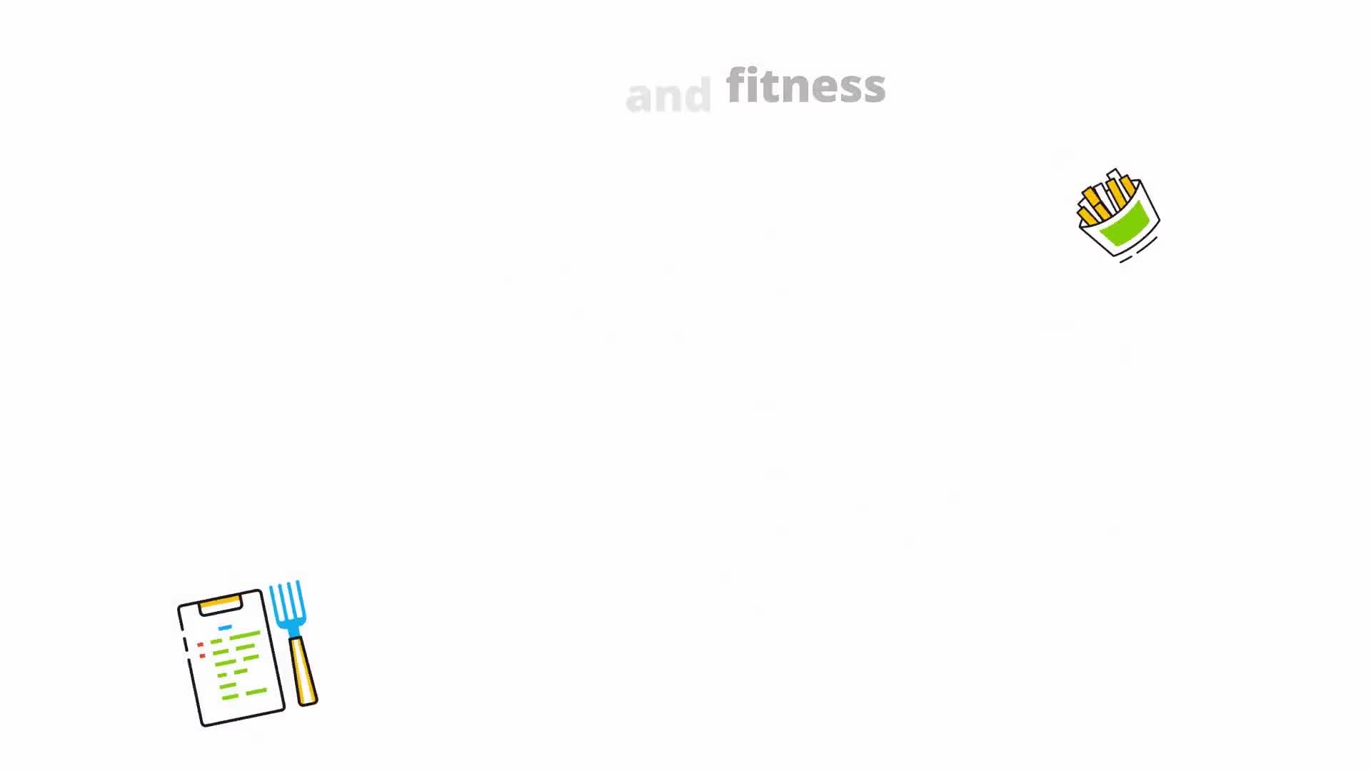Sport and Fitness Flat Animated Icons Videohive 24429437 After Effects Image 10