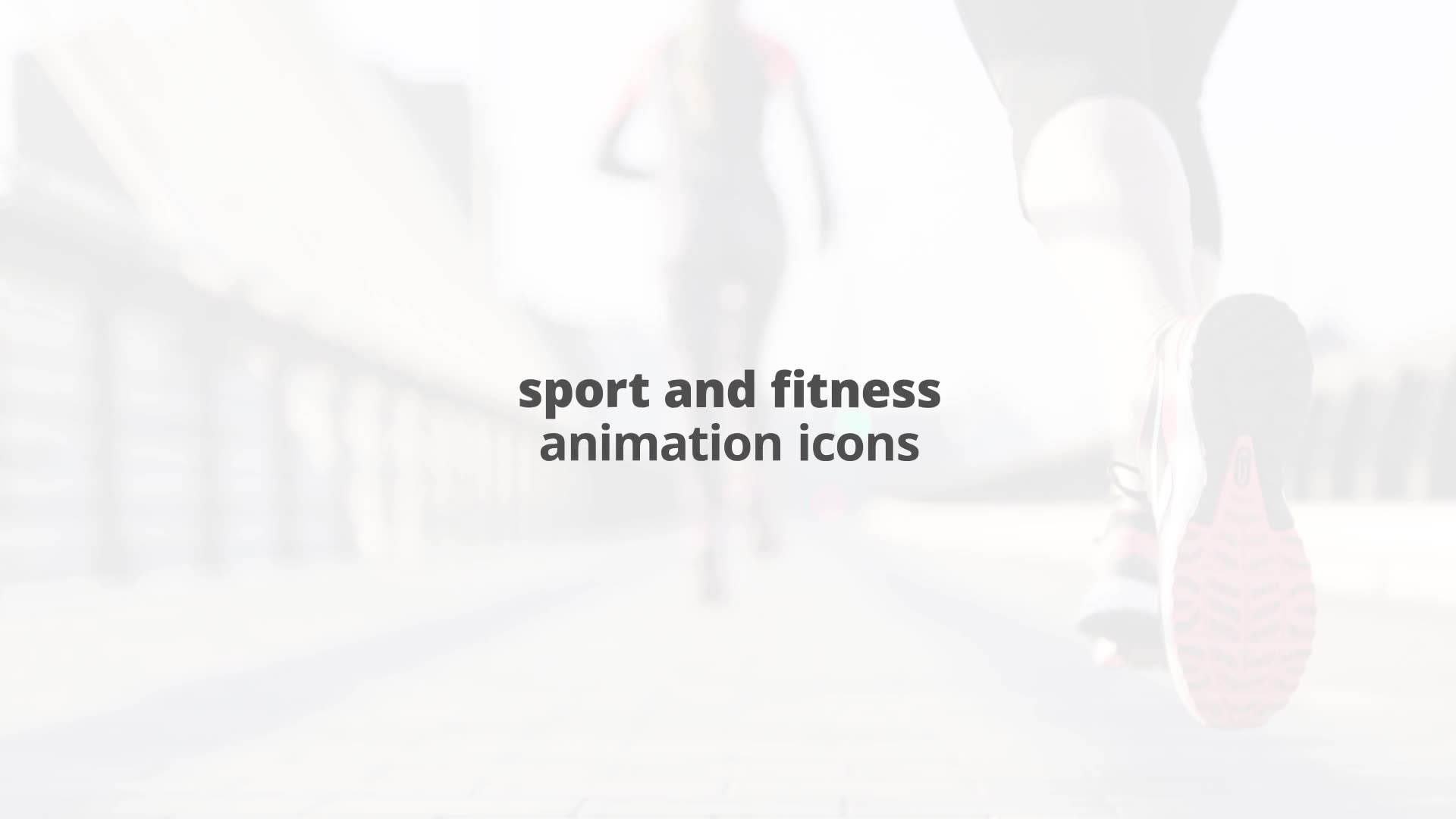 Sport and Fitness Flat Animated Icons Videohive 24429437 After Effects Image 2