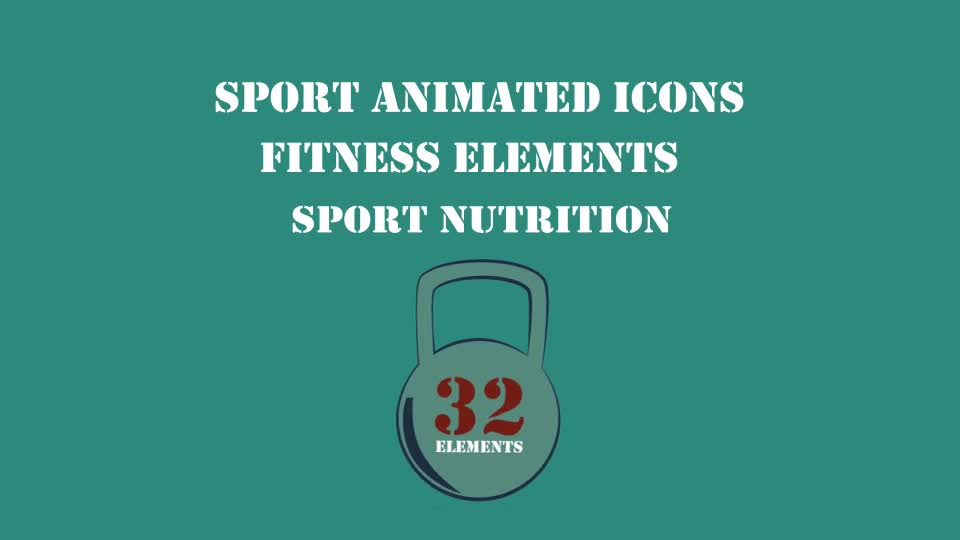 Sport Animated Icons Videohive 13759649 After Effects Image 1