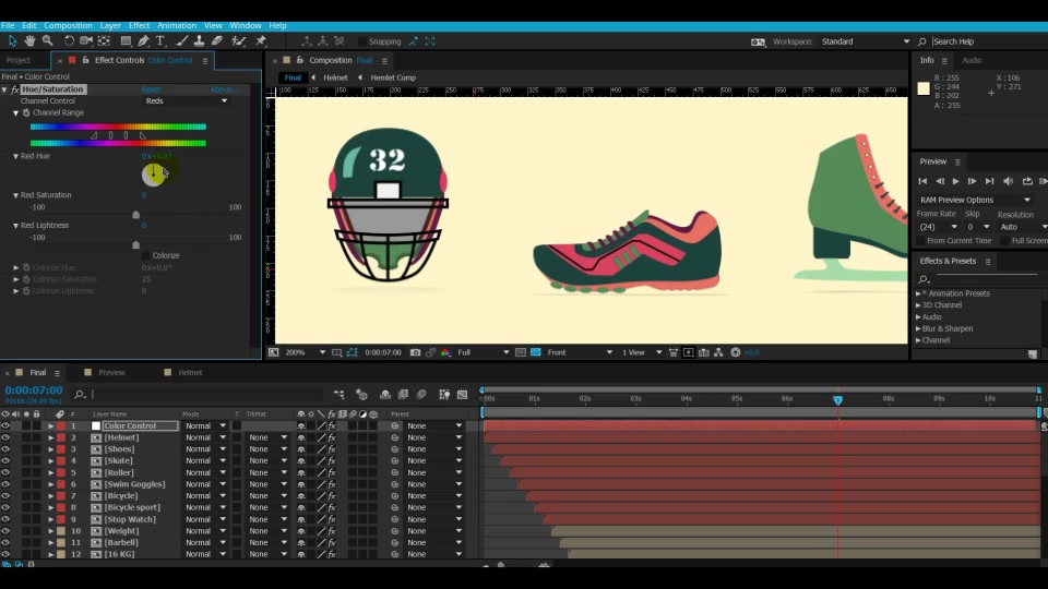 Sport Animated Icons Videohive 13759649 After Effects Image 11