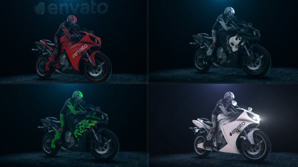 Sport Bike Reveal - Download 20585193 Videohive