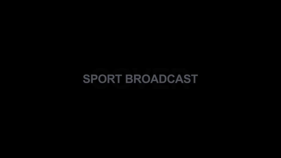 Sport Broadcast Videohive 11277010 After Effects Image 1