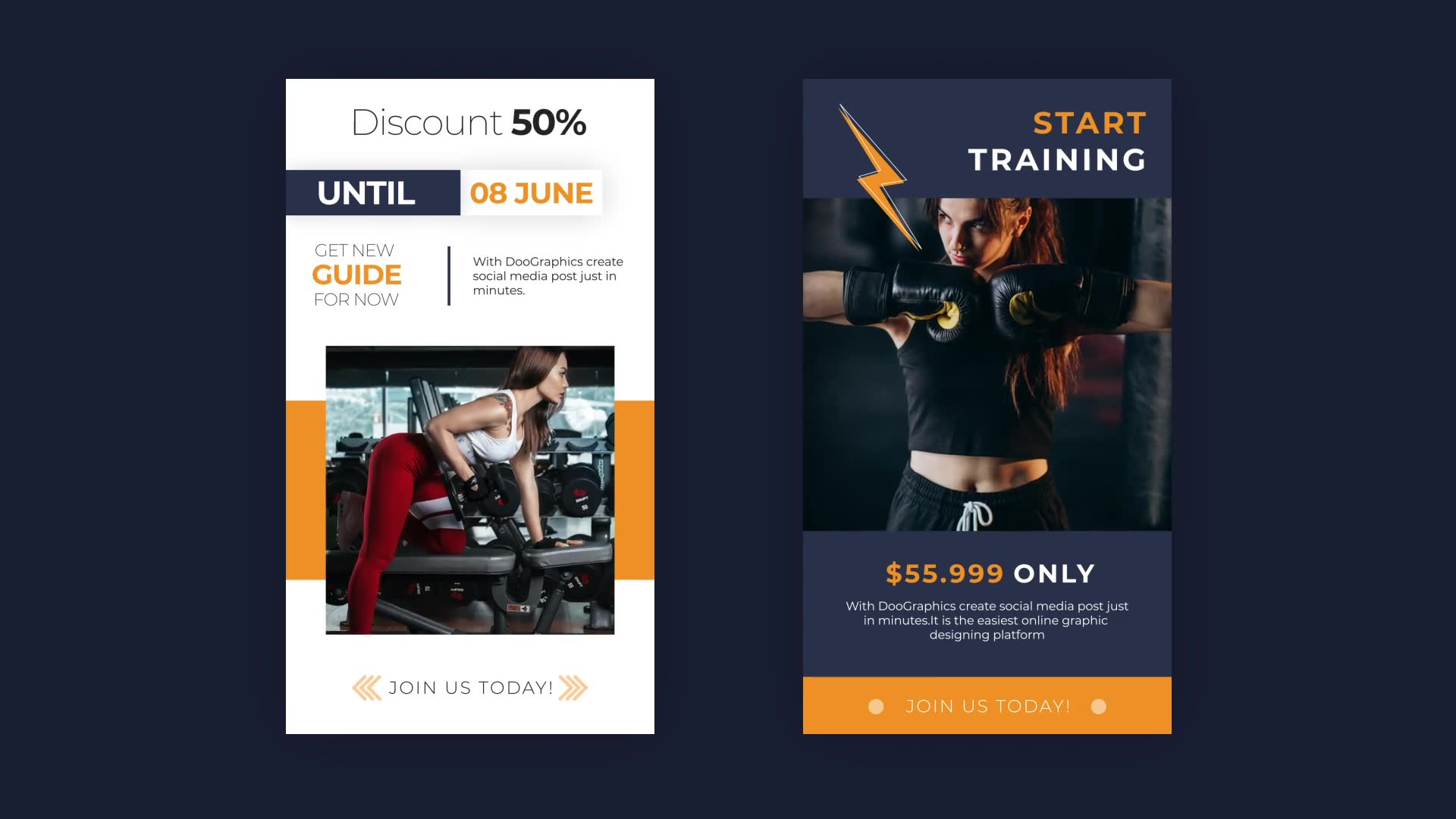 Sport Centre Instagram Story Pack Videohive 33221674 After Effects Image 8