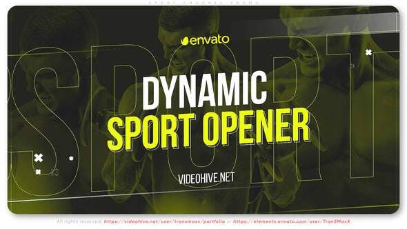 Sport Channel Promo - 33482273 Videohive Download