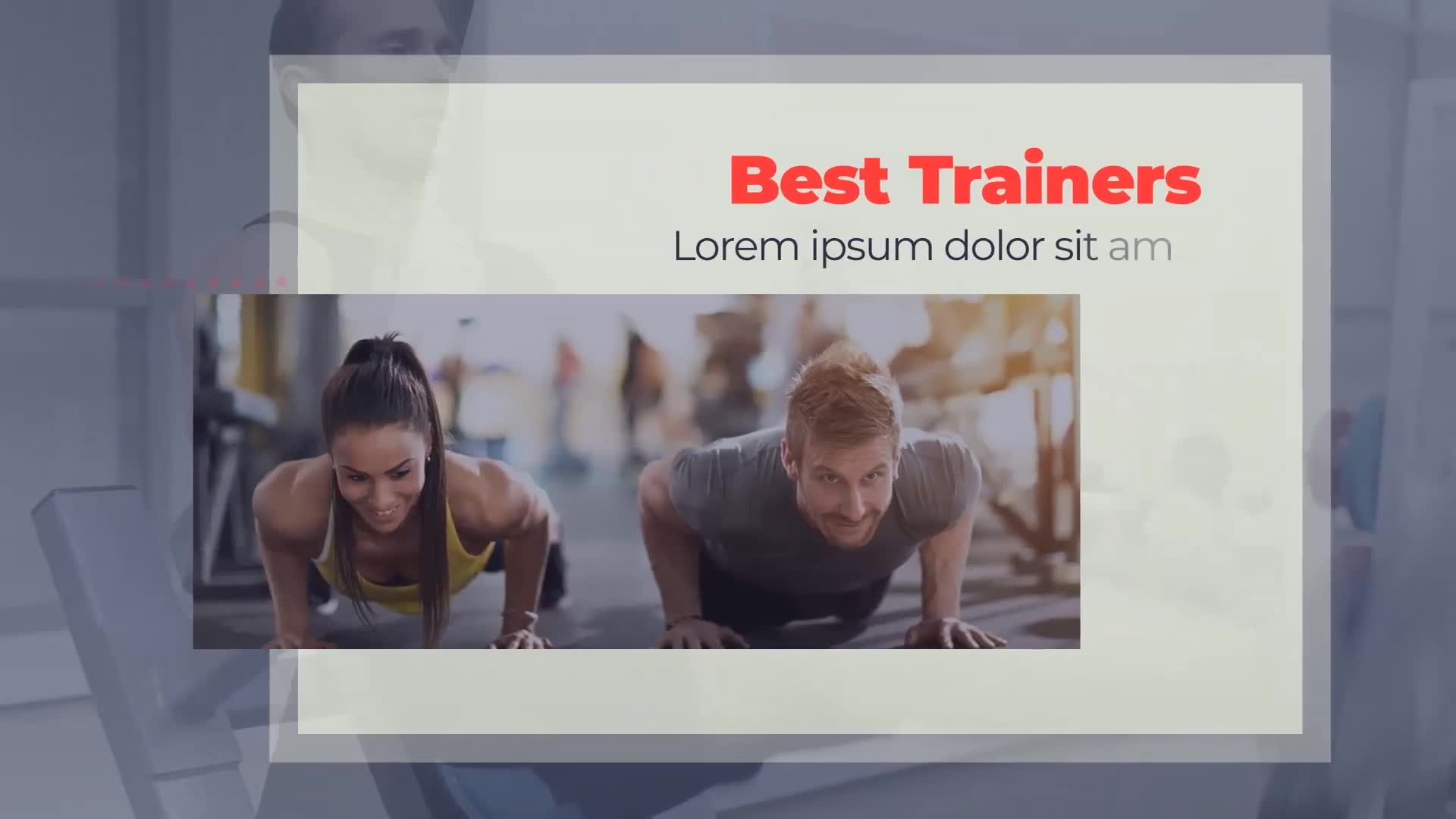 Sport Club Crossfit Fitness Gym Videohive 23641288 After Effects Image 2