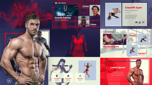 Sport Club Crossfit Fitness Gym - 23641288 Videohive Download
