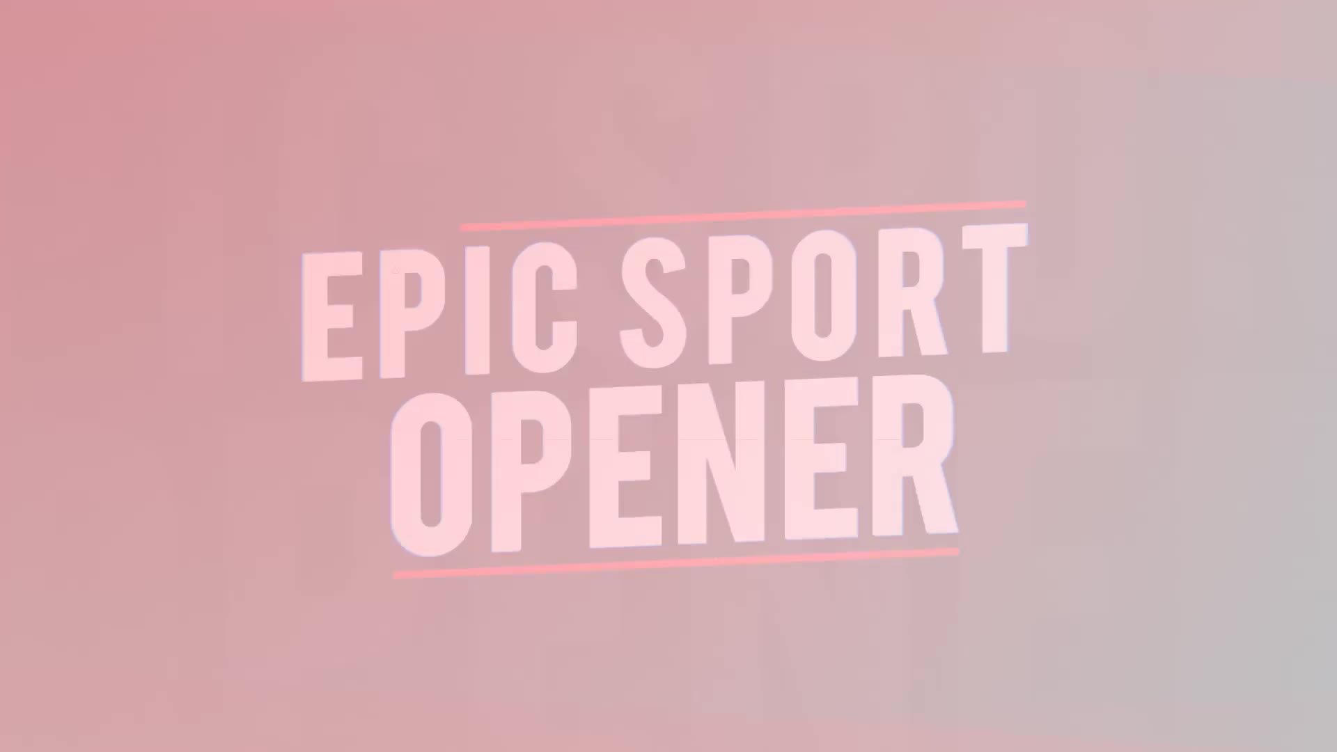 Sport Event | Dynamic Opener | Big Titles | Action Promo Videohive 20372795 After Effects Image 3