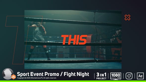 Sport Event Promo / Fight - Download 24927370 Videohive