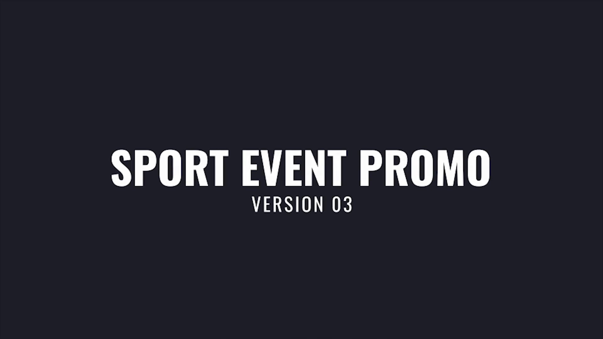 Sport Event Promo Videohive 21388618 After Effects Image 8