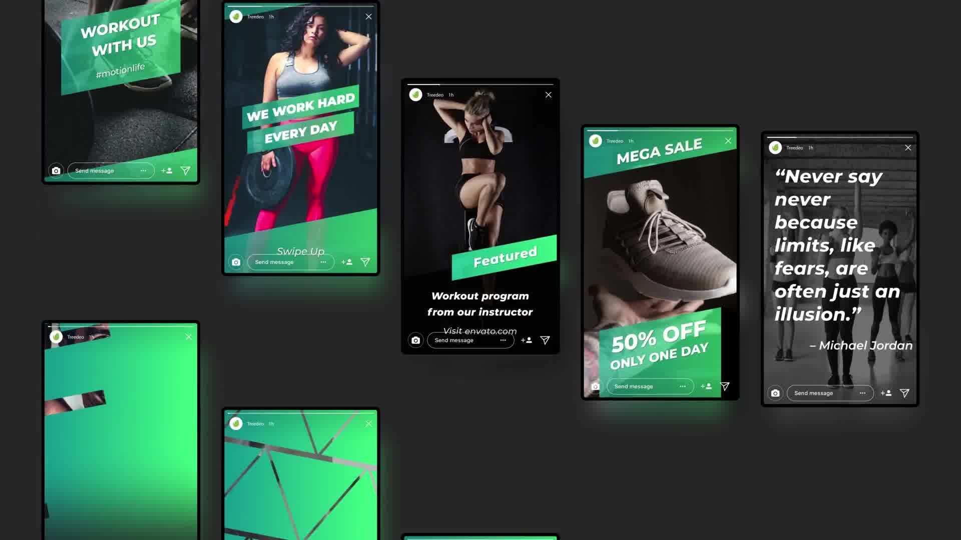 Sport Fitness Instagram Stories Videohive 24128185 After Effects Image 10