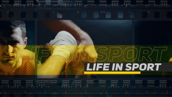 Sport Frames Slides - Videohive Download 24019354